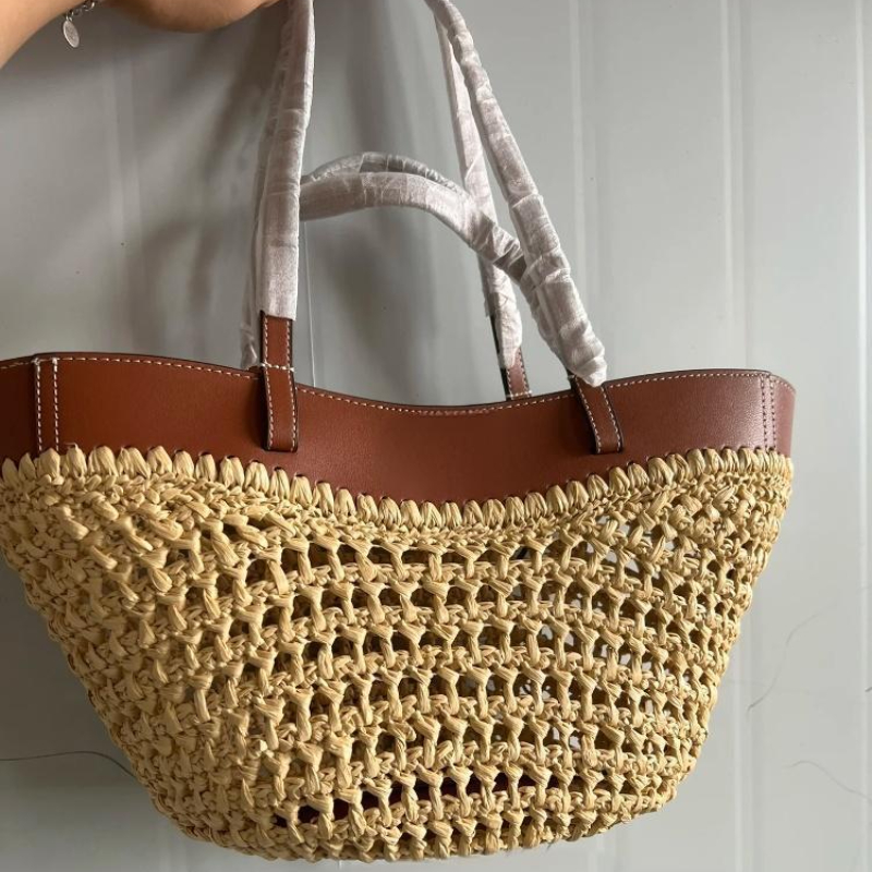 Marka Hollow Dokuma Plaj Çanta - Women'S Raffia Bags incelemesi ve fiyatı