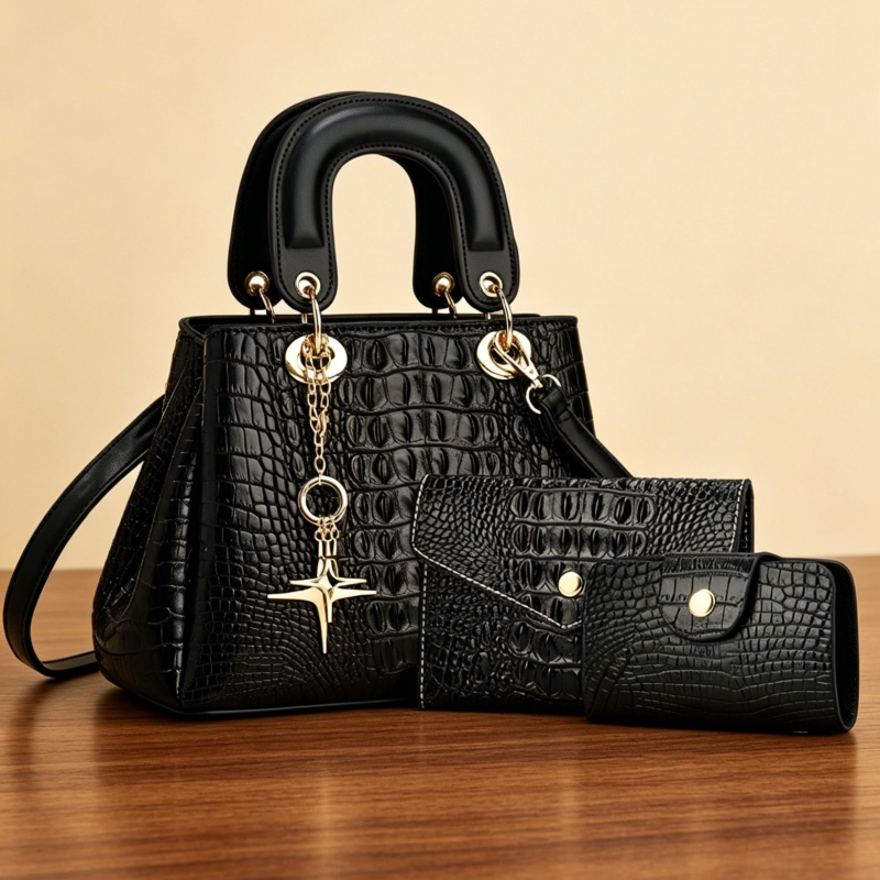 3 parçalı kadın çanta seti, ko - Women'S Bags Handbags incelemesi ve fiyatı