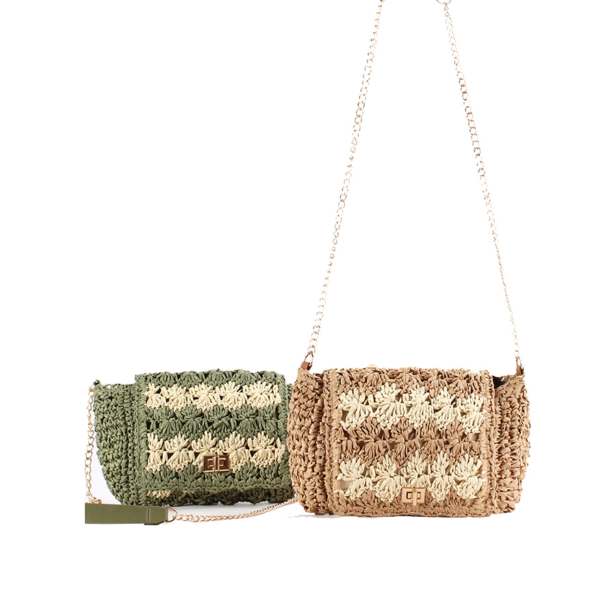 Kadınlar için Hasır Çapraz Ask - Women'S Raffia Bags incelemesi ve fiyatı